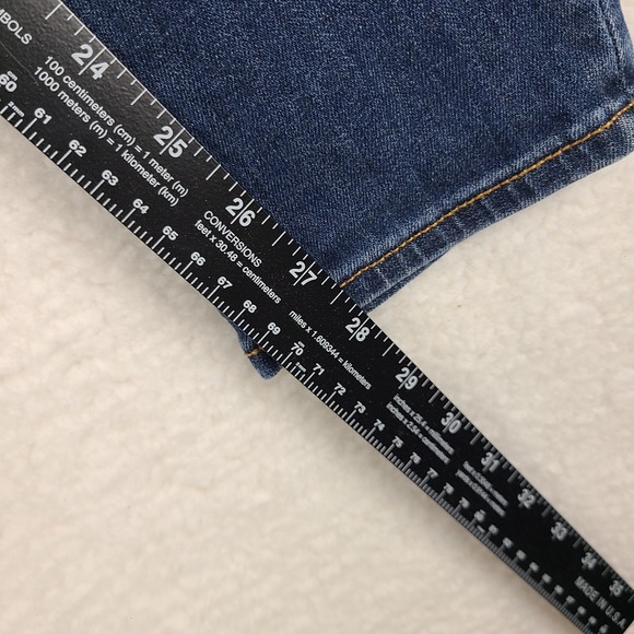 Vigoss Jeans Womens 14x29 Blue Classic Fit Jagger Skinny Dark Wash Denim * - Picture 5 of 15